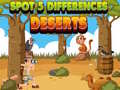 Παιχνίδι Spot 5 Differences Deserts