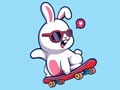 Παιχνίδι Coloring Book: Rabbit Skateboard