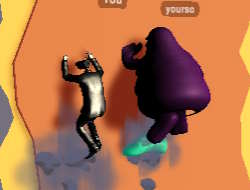 Skibidi vs Grimace Climber Race