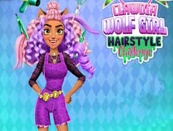 Clawdia Wolfgirl Hairstyle Πρόκληση.