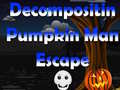 Παιχνίδι Decomposition Pumpkin Man Escape 