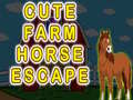 Παιχνίδι Cute Farm Horse Escape