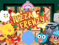 Φρενίτιδα πίτσα Gumball.