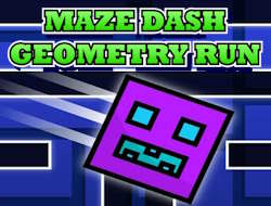 Χάρτες λαβύρινθου Geometry Dash .