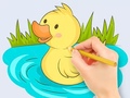 Παιχνίδι Coloring Book: Baby Duck Swim