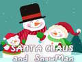 Παιχνίδι Santa Claus and Snowman Jigsaw