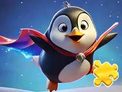 Παζλ: Sky Flying Penguin .