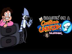 Friday Night Funkin' Roastin' on a Cartoon Friday .