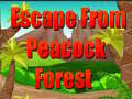 Παιχνίδι Escape From Peacock Forest