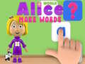 Παιχνίδι World of Alice Make Words