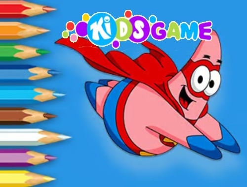 Βιβλίο ζωγραφικής: Super Patrick Star 