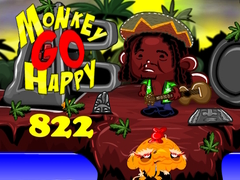 Παιχνίδι Monkey Go Happy Stage 822
