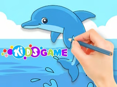 Παιχνίδι Coloring Book: Cute Dolphin