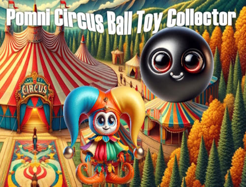 Συλλέκτης παιχνιδιών με μπάλα Pomni Circus 