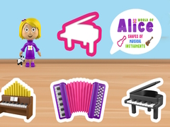 Παιχνίδι World of Alice Shapes of Musical Instruments
