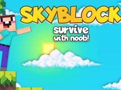 Παιχνίδι Skyblock Survive With Noob!