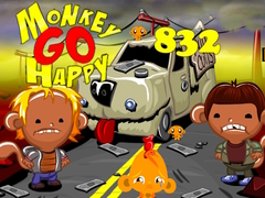 Παιχνίδι Monkey Go Happy Stage 832