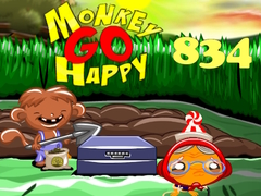 Παιχνίδι Monkey Go Happy Stage 834