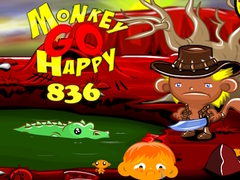 Παιχνίδι Monkey Go Happy Stage 836
