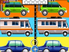 Παιχνίδι Cartoon Cars Spot The Difference