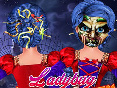 Παιχνίδι Ladybug Halloween Hairstyles