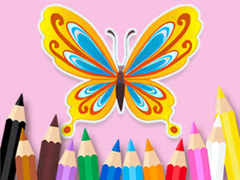 Παιχνίδι Coloring Book: Beautiful Butterfly