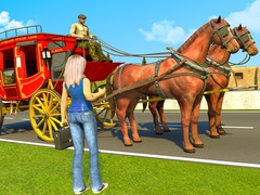 Παιχνίδι Horse Cart Transport Taxi Game