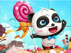 Παιχνίδι Jigsaw Puzzle: Panda Candy World