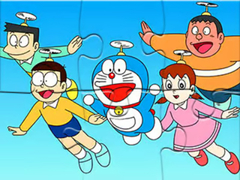 Παιχνίδι Jigsaw Puzzle: Doraemon Flying