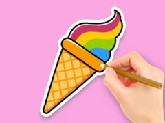 Παιχνίδι Coloring Book: Rainbow Ice Cream
