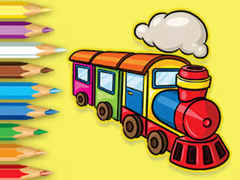 Παιχνίδι Coloring Book: Running Train