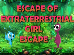 Παιχνίδι Escape Of Extraterrestrial Girl Escape