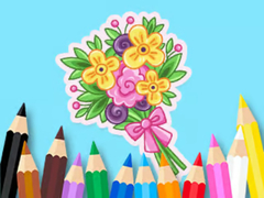 Παιχνίδι Coloring Book: Love Bouquet