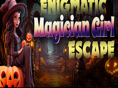 Παιχνίδι Enigmatic Magician Girl Escape