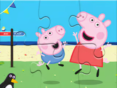 Παιχνίδι Jigsaw Puzzle: Peppa Fun Day