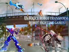 Παιχνίδι US Police Robot Transform: Robot  fighting games