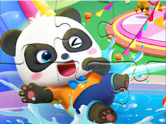 Παιχνίδι Jigsaw Puzzle: Baby Panda Water Park