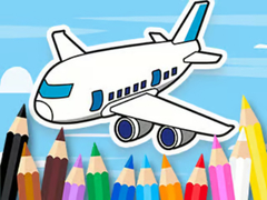 Παιχνίδι Coloring Book: Flying Airplane