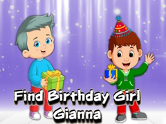 Παιχνίδι Find Birthday Girl Gianna