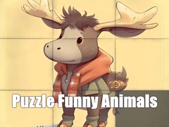 Παιχνίδι Puzzle Funny Animals