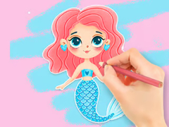 Παιχνίδι Coloring Book: Enjoying Mermaid