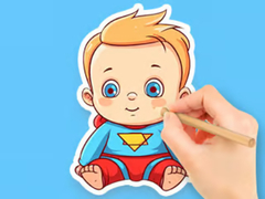 Παιχνίδι Coloring Book: Cute Super Baby