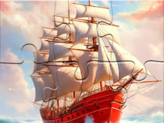 Παιχνίδι Jigsaw Puzzle: White Sailing Boat