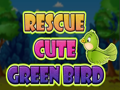 Παιχνίδι Rescue Cute Green Bird