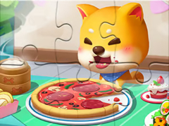 Παιχνίδι Jigsaw Puzzle: Pizza Dog