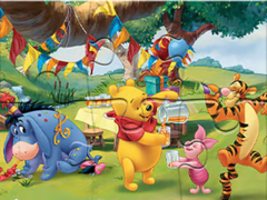 Παιχνίδι Jigsaw Puzzle: Winnie The Pooh Party