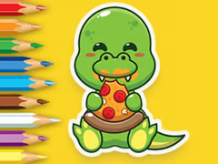 Παιχνίδι Coloring Book: Hungry Dinosaurs