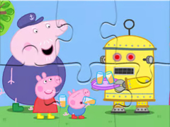 Παιχνίδι Jigsaw Puzzle: Peppa Robot