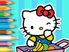 Παιχνίδι Coloring Book: Hello Kitty Market