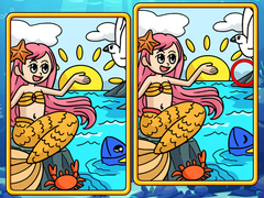 Παιχνίδι Mermaids Spot The Differences